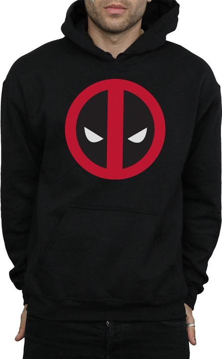 Immagine prodotto Felpa con Cappuccio Deadpool Logo Uomo (4XL)