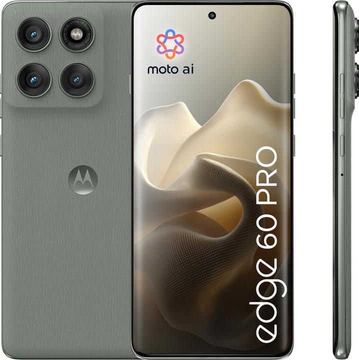 Productafbeelding Motorola Edge 60 Pro (512 GB, Pantone Schaduw, 6.67", Dubbele SIM, 50 Mpx, 5G)