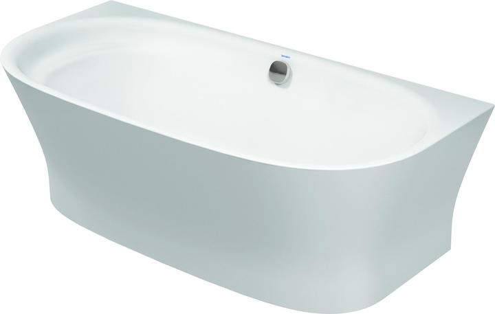 Produktbild Duravit Badewanne CAPE COD 1900x900mm 1 Rückenschräge Vorwand weiss (205 l, 190 cm, 90 cm)