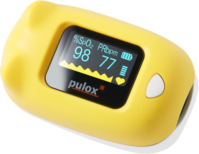 Pulox PO-230 Pulsossimetro per bambini da attaccare su se stessi