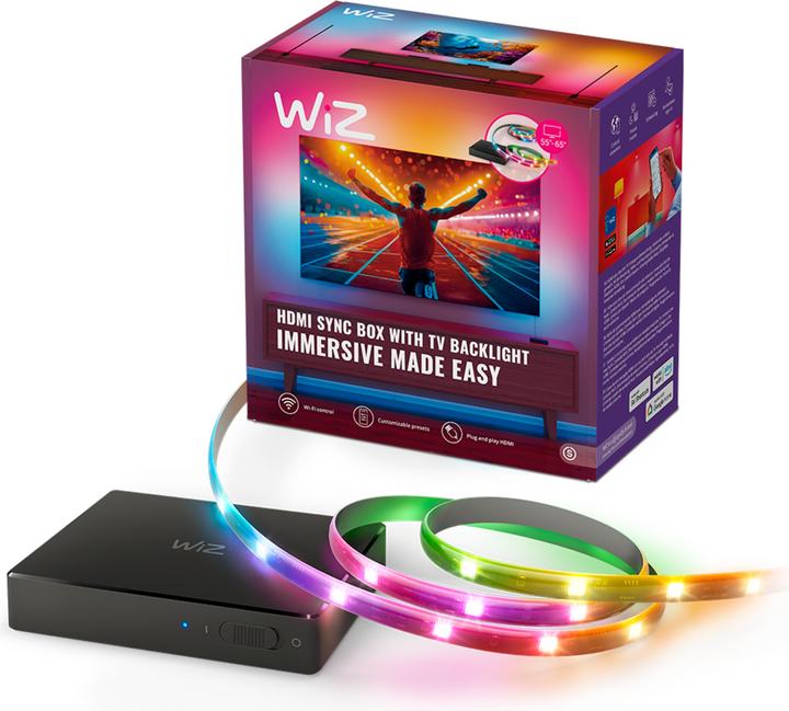 Image du produit WiZ Sync Box + Lightstrip 55 à 65 pouces