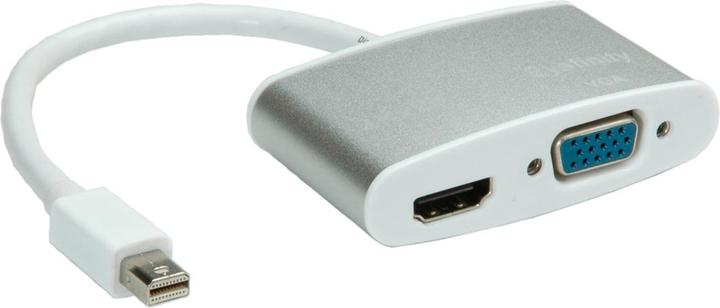 Actual product image Roline Mini DisplayPort - HDMI/VGA, Active (HDMI, VGA, 10 cm)