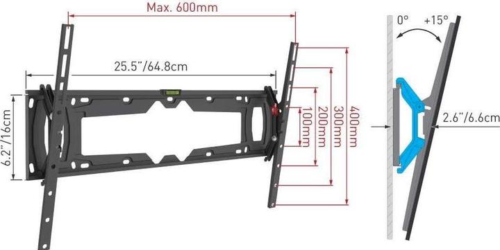 Image du produit Barkan E410+ (Mur, 90", 60 kg)