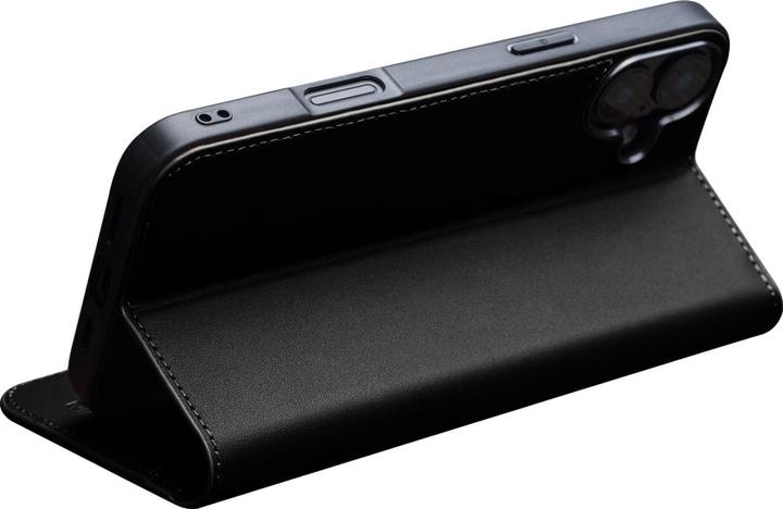 Produktbild QiAlino Hülle Flip Mattschwarz (Apple iPhone 16)