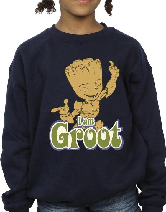 Immagine prodotto Guardians of the Galaxy Groot Dancing Felpa Ragazze (140, 146)