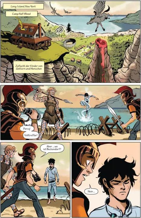 Image du produit Percy Jackson (Comic) 5: Die letzte Göttin (Allemand, Rick Riordan., Robert Venditti, 2021)