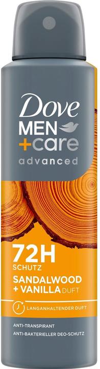Dove Deo Spray Advanced Sandalwood and Vanilla 150 ml (Spray, 150 ml)