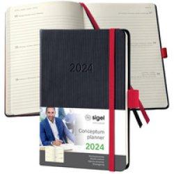Actual product image Sigel Weekly calendar 2025 C2561 1W/2S taupe 15.1x10.8cm (108 x 151 mm, German)