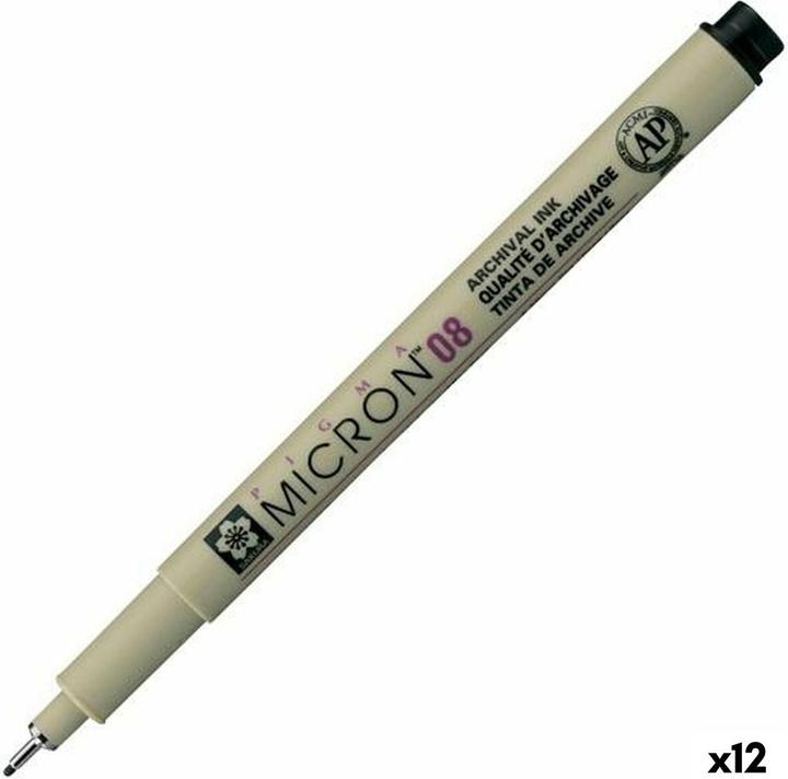 Actual product image Sakura pigma micron (Black, 1 x)
