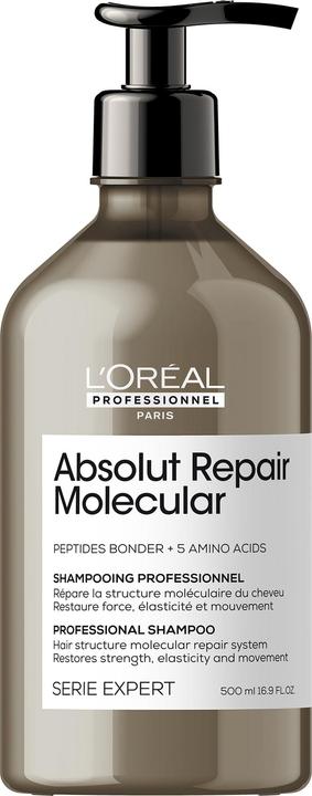 L'Oréal Professionnel Absolut Repair Molecular (500 ml, Shampoo liquido)