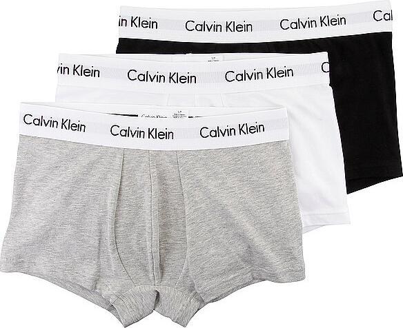 Actual product image Calvin Klein Low Rise Trunk (M, pack of 3)