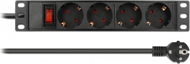 Produktbild Delock 66817 Spannungsschutz 4 AC-Ausgänge 220 (4 x, CEE 7/7, 1.50 m)