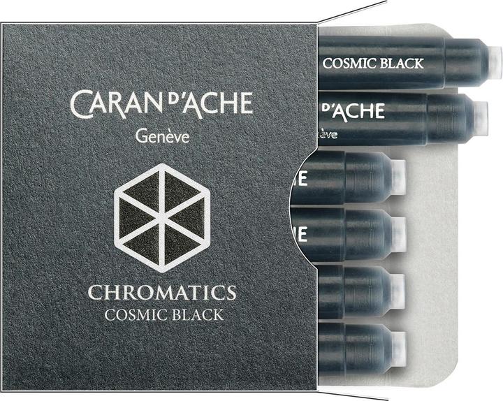 Produktbild Caran d'Ache Chromatics Tintenpatronen (Füllertinte, Schwarz)