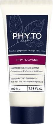 Actual product image Phyto Phytocyane Revigorating Shampoo For Hair Loss 100ml (100 ml)