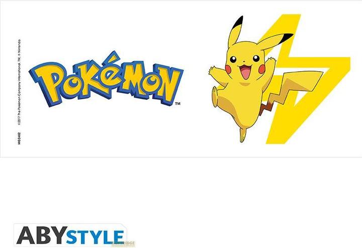 Actual product image GB Eye Tazza Pokemon : Logo & Pikachu 320 ml (320 ml, 1 x)