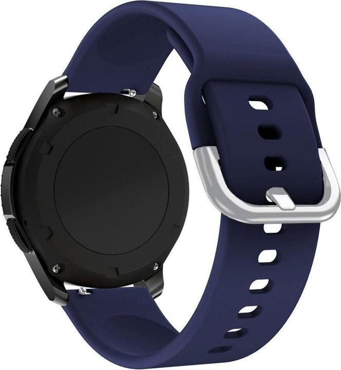 Produktbild Hurtel Silicone Strap TYS wristband for smartwatch, universal, 22mm, dark blue (22 mm, Silikon)