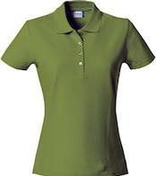 Immagine prodotto Clique Polo da donna Basic 028231, in cotone, colore blu scuro, taglia S (S)