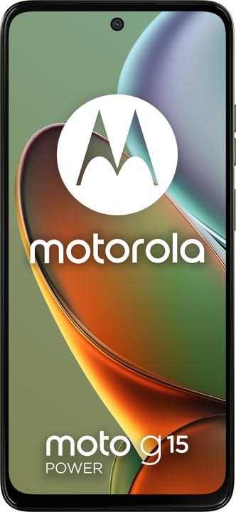 Produktbild Motorola Moto G15 Power (256 GB, Iguana Green, 6.72", Dual SIM, 50 Mpx, 4G)
