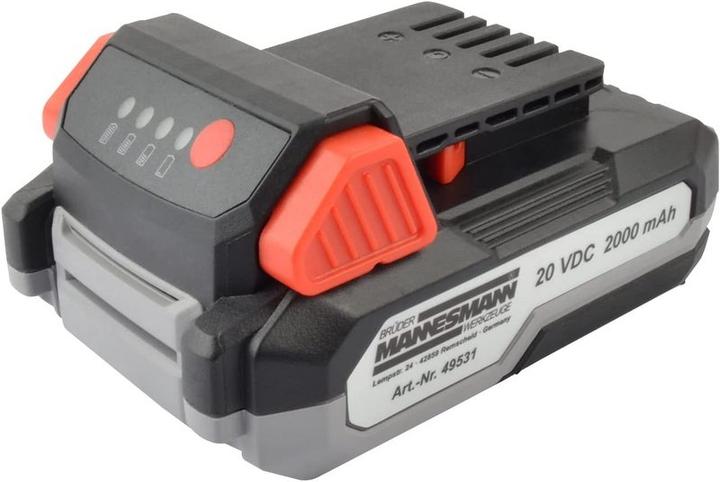 Mannesmann 20V 2.0AH batterij voor item M49530