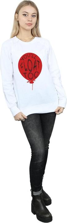 Actual product image Universal Textiles Womens/Ladies Pennywise You'll Float Too Sweatshirt (L)