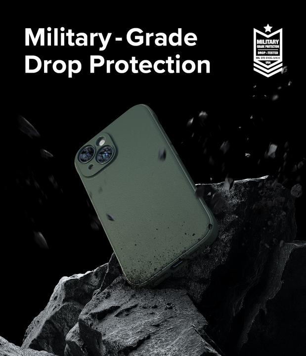 Actual product image Ringke Case for iPhone 15 ONYX DARK GREEN (Apple iPhone 15)
