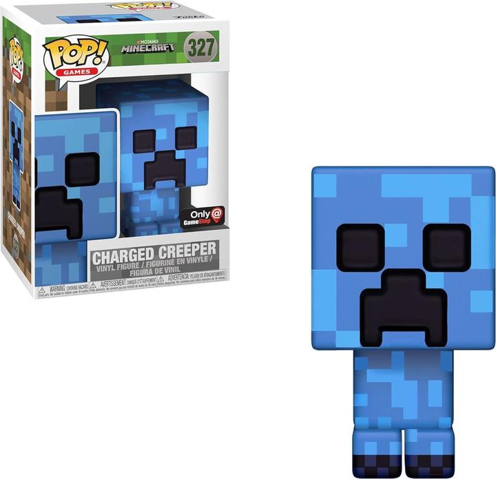 Actual product image Funko POP! Minecraft Charged Creeper Exclusive