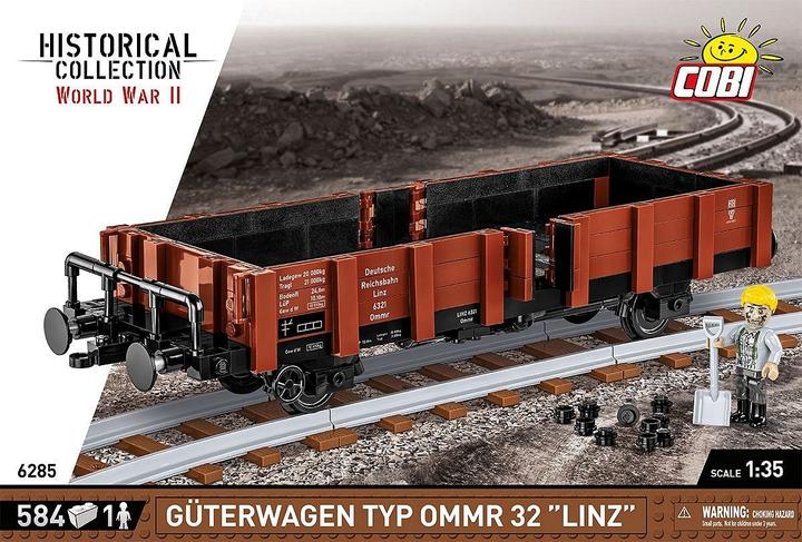 Produktbild Cobi Trains Güterwagen Typ OMMR 32 Linz 582T