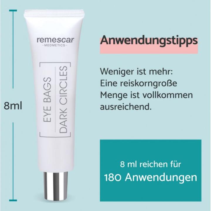 Image du produit Remescar Poches et cernes (Crème, 8 ml, Jour + nuit)
