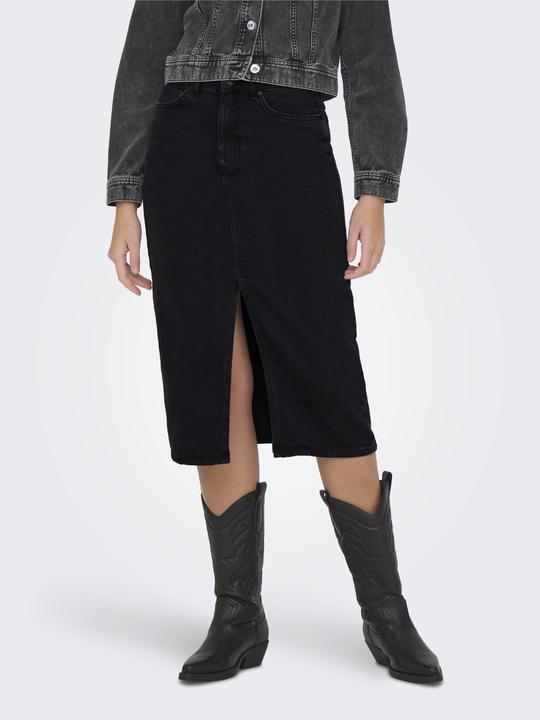 Actual product image Only Midi skirt Denim skirt (S)