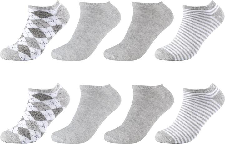 Produktbild S.Oliver Unisex essentials patterned Sneaker 8p (8er Pack, 35, 38)