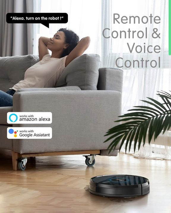 Actual product image Zoozee Z50 Robot Vacuum Cleaner