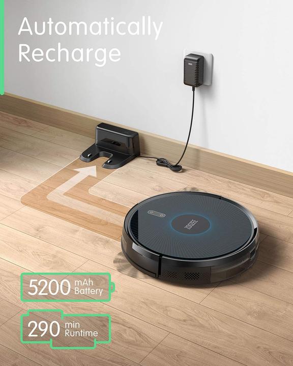 Actual product image Zoozee Z50 Robot Vacuum Cleaner