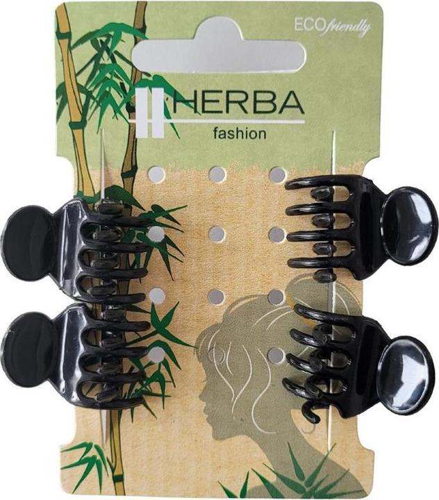 Image du produit Herba Ecofriendly Pinzettina 2 cm schwarz (4 pcs)