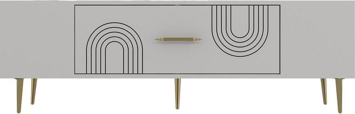 Actual product image Kalune Design Decorium Arch TV Stand