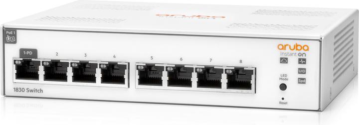 Produktbild HPE Aruba Switch 1830 8G 8xGBit JL810A (8 Ports)