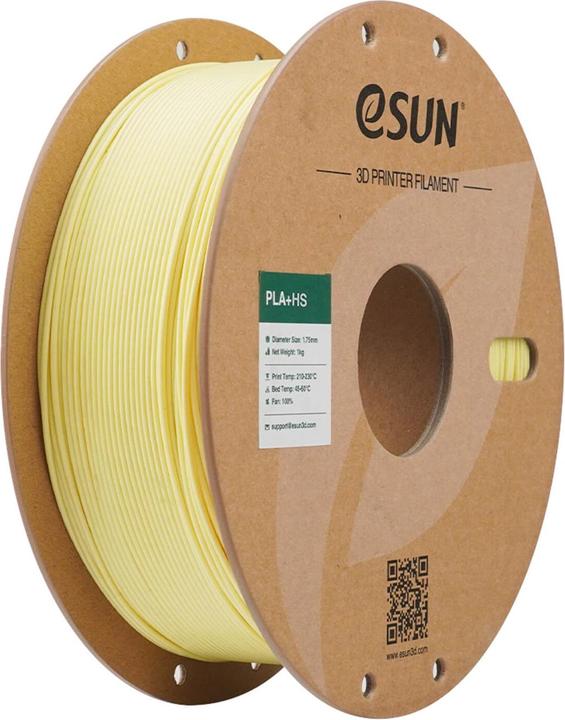 Image du produit eSUN Filament PLA+ HS Mandel 1.75 mm 1 kg (PLA, 1.75 mm, 1000 g, Jaune)