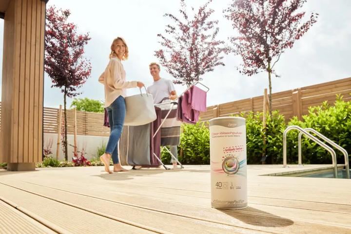 Actual product image ClearWhite Washing powder box (80 Washing cycles, Washing powder)