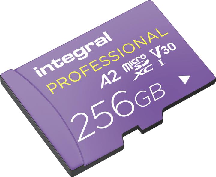 Image du produit SDXC Micro 256GB U3 CL10 V30 (256 Go, microSD, U3, UHS-I)
