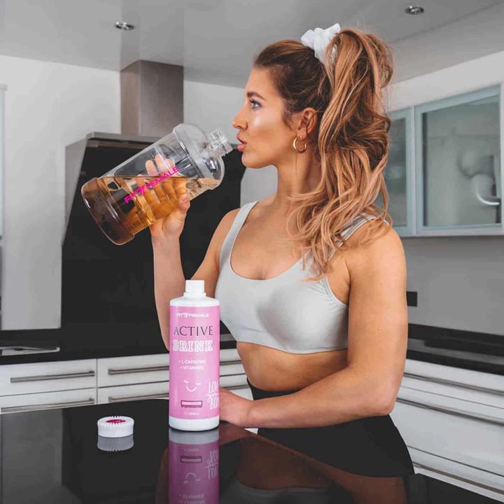 Produktbild FitnFemale Active Drink (Greentea, Lime)