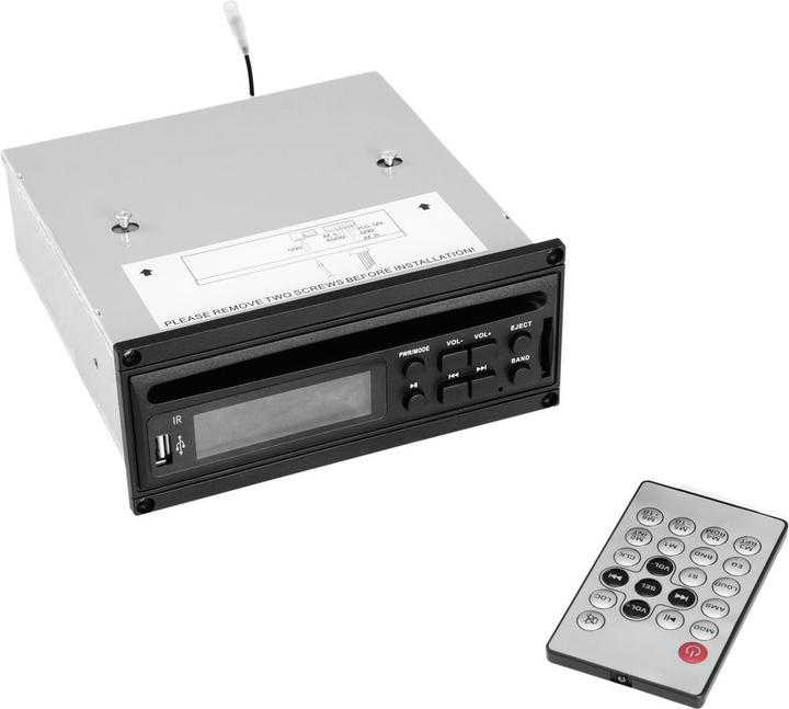 Image du produit Omnitronic MOM-10BT4 Lecteur CD avec USB & SD