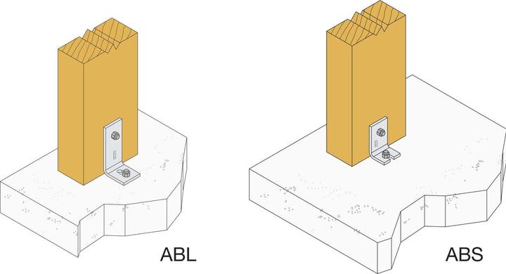 Actual product image Simpson Sst Concrete angle, type P (Angle connector, 1 pcs.)