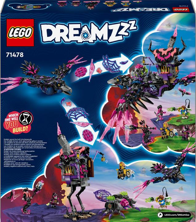Produktbild LEGO Der Mitternachtsrabe der Nimmerhexe (71478, LEGO Dreamzzz)
