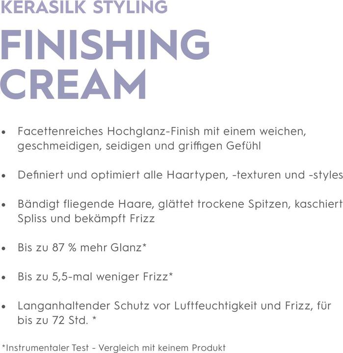 Produktbild Kerasilk Finishing Cream (Haargel, 50 ml)