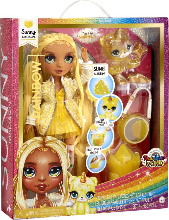 Produktbild MGA Rainbow High Classic Rainbow Fashion Sunny