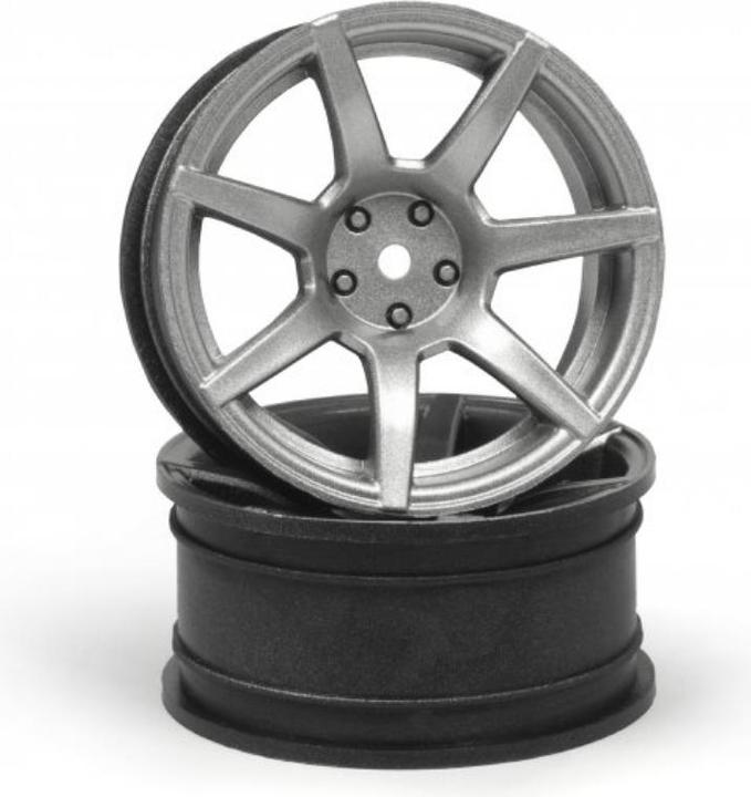 Image du produit HPI Jantes 7Twenty Styless Gunmetal (6mm/2pcs)
