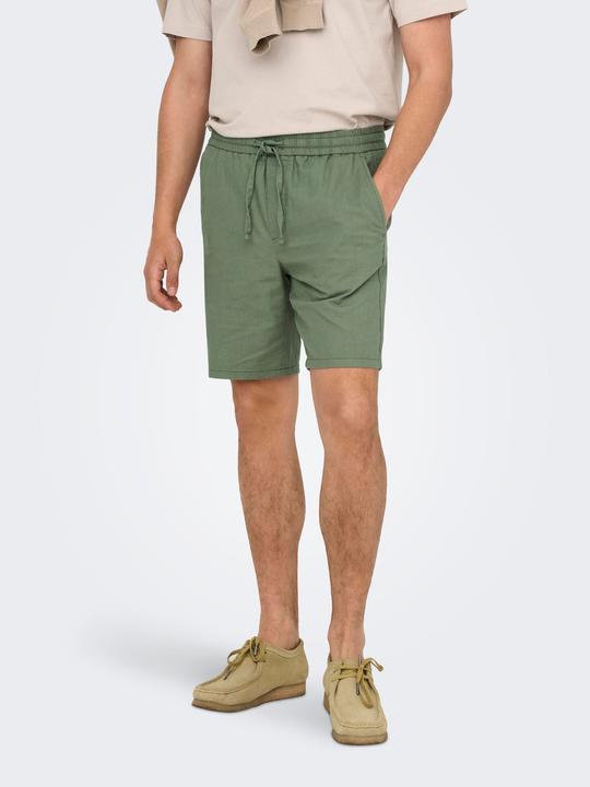 Produktbild Only & Sons Onslinus 0007 Cot Lin Shorts Noos (S)