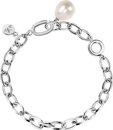 Morellato Solid steel bracelet with real pearl Oriente SARI13 (L) (Edelstahl)