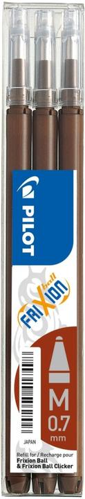 Actual product image Pilot FriXion Refill Set à 3 (Refill, Brown, 0.35 mm)