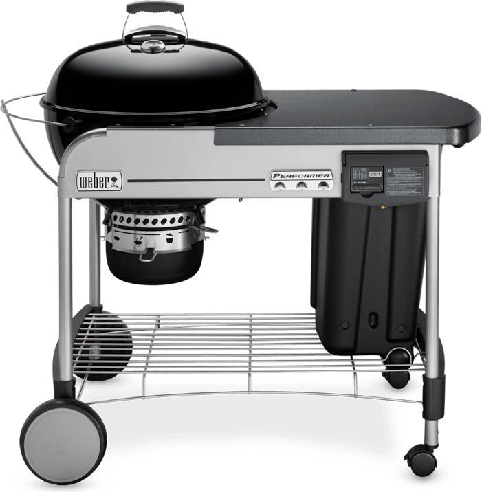 Weber Performer Deluxe Black Charcoal Barbecue