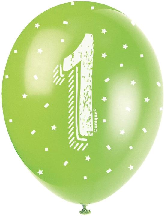Image du produit Unique Ballons 1 an assortis 30cm (5pcs) (5 x)